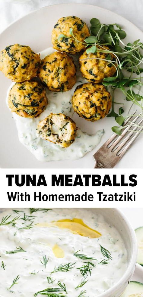 Tuna Whole 30 Recipes, Ways To Use Canned Tuna, Mediterranean Canned Tuna Recipes, Tuna Meatballs Recipes, Canned Tuna Dinner Ideas, Tuna Recipes Canned Healthy, Canned Tuna Ideas, Canned Tuna Dinner, Can Tuna Recipes Healthy