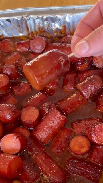 Ziad on Instagram: "Finally tried the hot dog burnt ends ! I did a Spicy hot dog burnt ends and it turned out fantastic 🤩! Fired up my @nexgrill for this cook 😍 . . Recipe 👉 bio . 🔪 @the.cookingcave . . . #burntends #hotdog #hotdogs #asmreating #asmrfood #nexgrillnation" Hot Dog Party Food, Spicy Hot Dog, Hot Dog Burnt Ends, Dog Food Homemade, Burnt Ends Recipe, Recipes Bbq, Beef Steak Recipes, Burnt Ends, Food Homemade