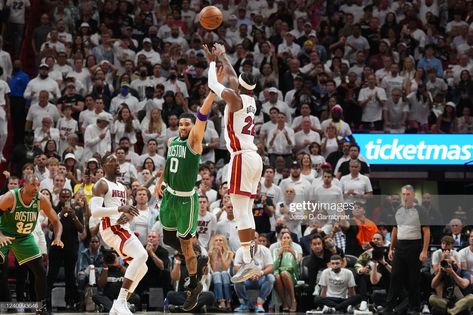 Ftx Arena, Jimmy Butler, Jayson Tatum, Nba Playoffs, Miami Heat, Buffalo Bills, Boston Celtics, Miami Florida, Defense