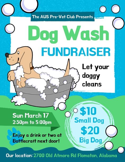 Dog Wash Fundraiser, Dog Grooming Flyers Ideas, Animal Shelter Fundraiser Ideas, Dog Rescue Fundraiser, Animal Fundraiser, Scar Ideas, Dog Adoption Event, Animal Shelter Fundraiser, Animal Rescue Fundraising