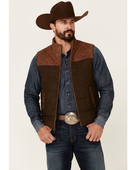 Cowboy Vest, Cowboy Outfit, Handsome Cowboys, Men's Vests, Boot Barn, Cowboy Outfits, Mens Vests, Vests Mens, Country Boys