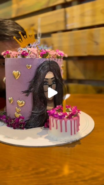 Cake Designs For Girl, Chocolate Cake Designs, Cake Candle, Easy Chocolate Cake, Cake Trends, Candle Cake, Yes Or No, Instagram Creative, Sweet Table