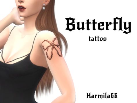 Sims Tattoos, Sims 4 Tattoos, Princess Tattoo, Sims 4 Mm Cc, Skin Details, Play Sims, 4 Tattoo, Sims 4 Mm, Sims Four