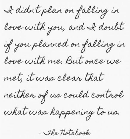 i-didnt-plan-on-falling-in-love-with-you-neither-of-us-could-control-what-was-happening-to-us Inspirerende Ord, First Love Quotes, Fina Ord, Own Quotes, Anais Nin, Romantic Love, Quotes For Him, Love Quotes For Him, Movie Quotes