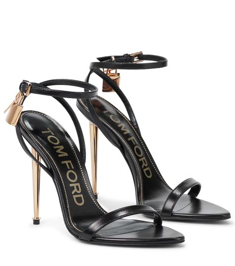 Tom Ford Heels, Tom Ford Shoes, Black Toms, Heels Classy, Ankle Straps, Designer Heels, Heeled Sandals, Luxury Shoes, Black Heels