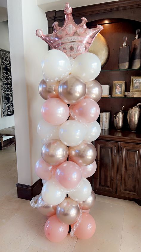 Pink Princess Party Decorations, Sleeping Beauty Baby Shower Theme, Princess Theme Baby Shower Ideas, Disney Princess Baby Shower Ideas, Fairytale Baby Shower Theme, Royalty Baby Shower Theme, Princess Baby Shower Theme, Disney Princess Baby Shower, Princess Baby Shower Ideas