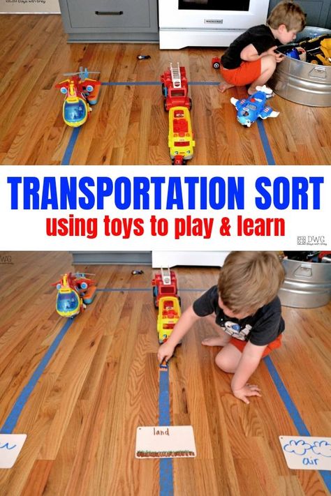 transportation activities for preschoolers Vehicle Activity For Preschool, Transportation Outdoor Activities, Transportation Activities For Preschoolers, Balls Activities, Sahm Activities, Transportation Activity, Color Activities For Toddlers, Transportation Preschool Activities, Transportation Theme Preschool