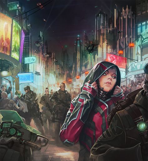 Terminal Directive - Android: Netrunner, Adam Schumpert on ArtStation at https://www.artstation.com/artwork/2xE8Yy Cyberpunk World, Cyberpunk Red, Cyberpunk Rpg, The New Batman, Red Hood Jason Todd, Art Cyberpunk, Fiction Idea, Cyberpunk City, Cyberpunk Aesthetic