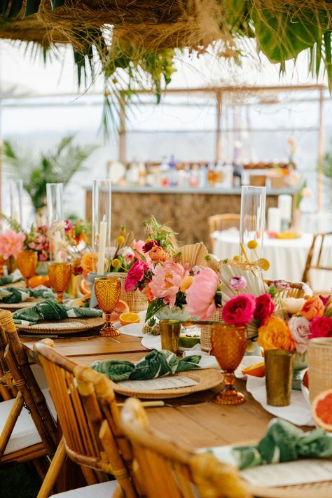 Tiki Wedding, Tropical Wedding Venue, Jungle Wedding, Tropical Wedding Theme, Wedding Hawaii, Key West Wedding, Ig Profile, Cape Cod Wedding, Hawaiian Flower