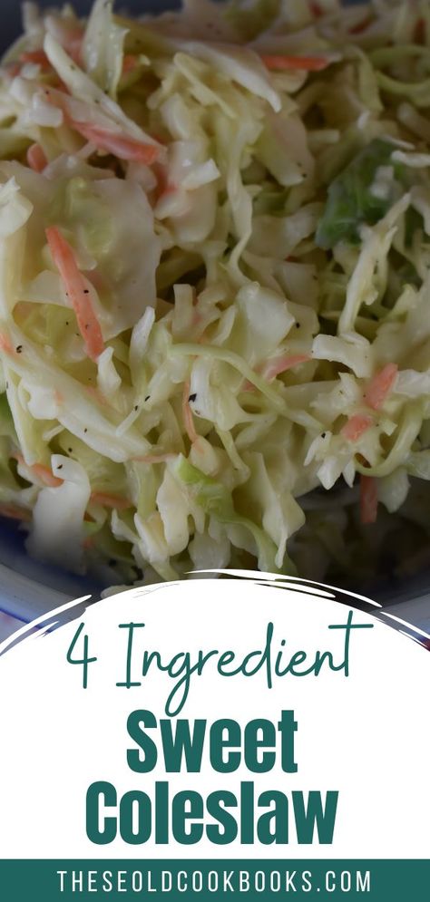 Sweet Coleslaw Dressing, Homemade Slaw Dressing, Simple Coleslaw Recipe, Creamy Cole Slaw Recipe, Tangy Coleslaw Recipe, Sweet Coleslaw Recipe, Simple Coleslaw, Sweet Coleslaw, Traditional Coleslaw Recipe