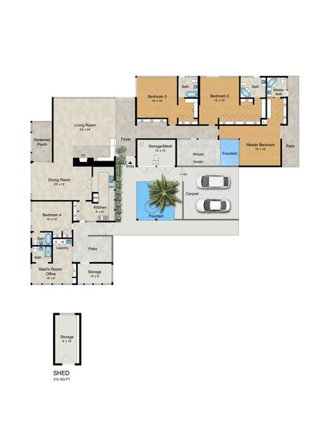 Photo 15 of 16 in A Luminous Palm Springs Midcentury Asks $3.35M - Dwell Midcentury Modern Floor Plan, Mid Century Modern Floor Plans, Palm Springs Exterior, Desert Modernism, Mid Century Palm Springs, Palm Springs Houses, Palm Springs Mid Century Modern, Palm Springs House, T Photo