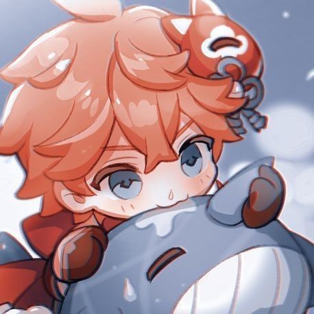 Genshin Impact Pfp Childe, Tartaglia Pfp Cute, Aether X Childe Matching Pfp, Childe Genshin Matching Pfp, Childe Pfp Matching, Childe X Aether Matching Icons, Childe Pfp Genshin, Aether Pfp Icon, Tartaglia Matching Pfp