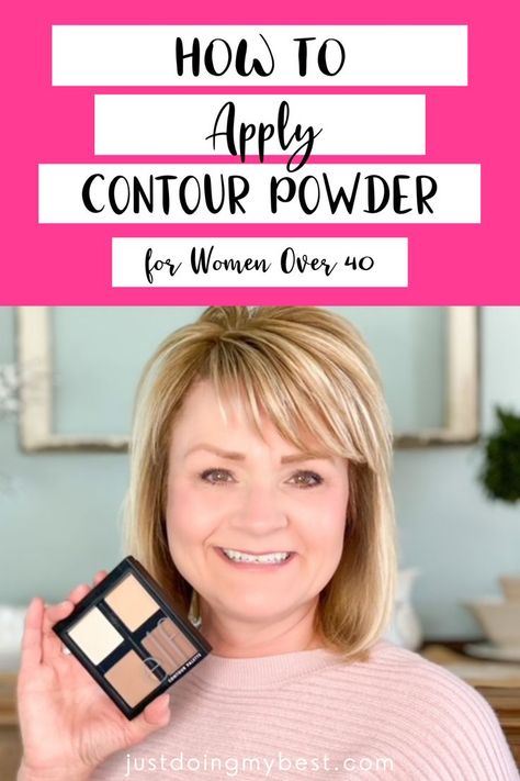 Apply Contour, Best Contour Makeup, How To Contour Your Face, Contouring For Beginners, Step By Step Contouring, Women In Their 40s, Best Contouring Products, Contour Powder, Contour Tutorial