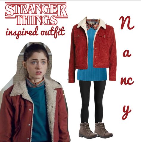 Nancy's outfit from Stranger Things Stranger Things, Outfit Inspirations