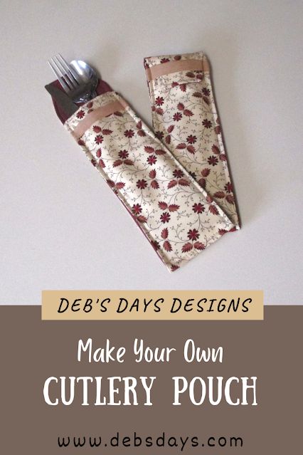 Fabric Utensil Holder Diy, Cutlery Pouch Pattern Free, Sewing Silverware Holders, Cutlery Bag Sewing, Silverware Pouches Diy, Cutlery Pouch Diy, Cutlery Pouch Pattern, Cutlery Holder Diy, Cutlery Holder Ideas