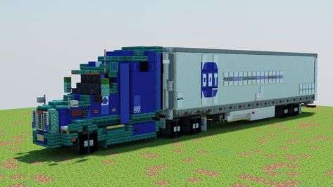 Minecraft Truck Build, Minecraft Farm Vehicles, Minecraft Transportation, Minecraft Submarine, Inner Mongolia, Peterbilt 379 Daycab, Texture Packs, Diesel Locomotive, Peterbilt