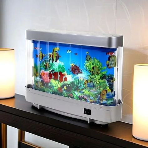 #Virtual Ocean LED Aquarium Night Light 15.80 and FREE Shipping Tag a friend who would love this! Active link in BIO #hashtag13 #hashtag14 #hashtag15 #hashtag16 #hashtag17 #hashtag18#house#toys#cars#home#furniture Tropical Fish Tank, Fish Tank Lamp, Aquarium Lamp, Tropical Fish Tanks, Fish Lamp, Fish Tank Lights, Led Aquarium, Decorative Night Lights, Aquarium Ornaments