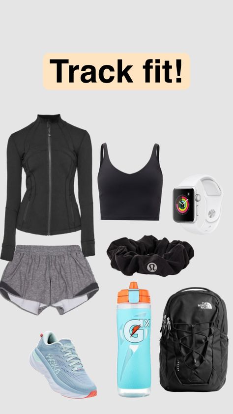 Cross Country Bag Checklist, Track Aesthetic Outfits, Track Outfits Runners Practice, Track And Field Aesthetic Outfit, Track Fits Aesthetic, Track Practice Outfits Winter, Track Outfits Aesthetic, Track Outfits Runners, Track Outfits Practice