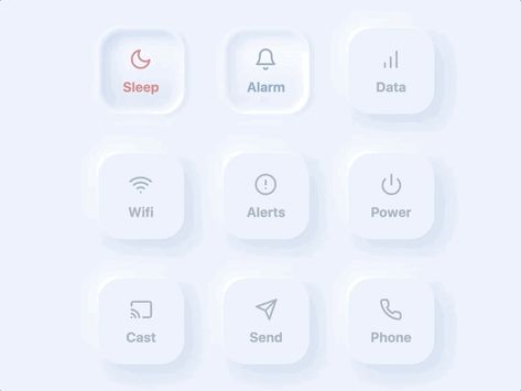 Neumorphism Web Design, Neumorphism Design, Neumorphism Ui, Ui Ux 디자인, Flat Web, App Design Layout, Ui Design Trends, Mobile Ui Patterns, Mobile App Design Inspiration