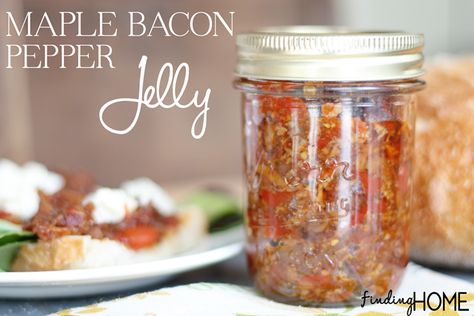 5 Savory and Sweet Maple Syrup Recipes - Finding Home Farms Bacon Pepper Jelly, Bacon Jelly, Pepper Jellies, Maple Products, Sweet Relish, Pepper Jelly Recipes, Maple Syrup Recipes, Syrup Recipes, Honey Glazed Ham