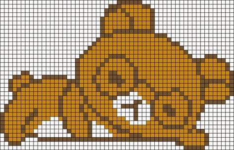 Rilakkuma Alpha Pattern, Crochet Tapestries, World Map Outline, Square Drawing, Bear Sleeping, Bead Curtain, Kawaii Bear, Graph Crochet, Map Outline