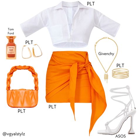 Follow @vgyalstylz for more inspo ✨ #fashion #fashionblogger #virtualstylist Orange Dress Outfit Casual, Orange Outfits For Black Women, Black Women Brunch, Orange Dress Outfit, Orange Dress Outfits, Outfits For Black Women, Dress Outfit Casual, Orange Outfits, Ladies Brunch