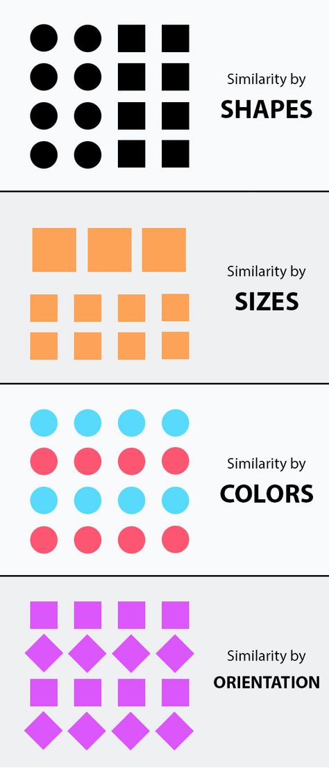 Similarity Gestalt Design Logo, Similarity Gestalt Design Patterns, Similarity Design Principle, Gestalt Principles Examples Closure, Gestalt Principles Examples Similarity, Law Of Similarity Gestalt, Gestalt Principles Similarity, Similarity Gestalt Design, Gestalt Similarity