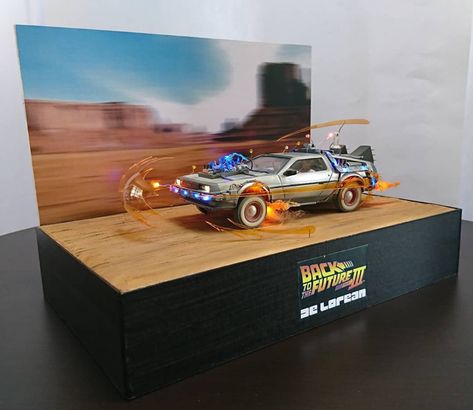 Back To The Future Delorean, Dmc Delorean, Delorean Time Machine, Replica Cars, From Movie, Lego News, Custom Hot Wheels, Polar Light, Cars Movie