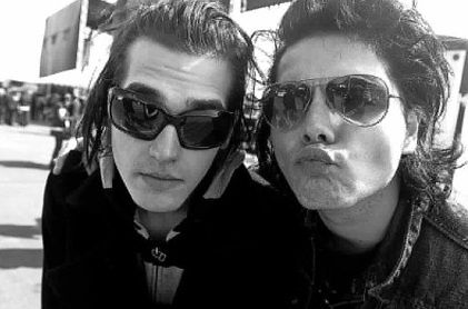 Gerard And Mikey Way, Way Brothers, Gerard Way Tumblr, Silly Bands, Emo Memes, I Love Mcr, Mikey Way, Chris Colfer, Frank Iero