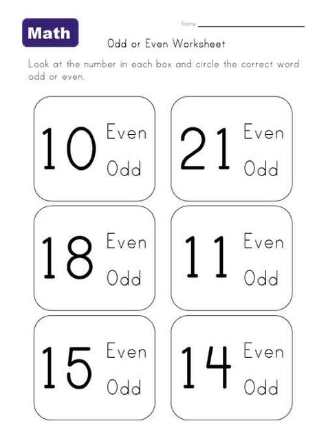 learn even odd worksheet Even Numbers Worksheet, Winter Math Worksheets, Odd And Even Numbers, Even Numbers, Numbers Worksheet, Numbers Worksheets, Kindergarten Skills, 2nd Grade Math Worksheets, 1st Grade Math Worksheets