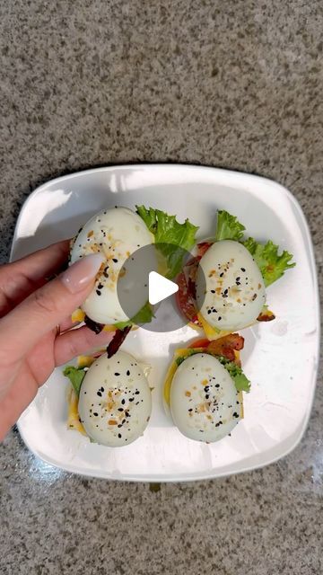 By Nay A on Instagram: "BLT Deviled Eggs Recipe #easyrecipe #dinnerideas #quickrecipes #food #viraltiktok #eggs" Breakfast Deviled Eggs, Egg Blt, Deviled Eggs Recipe, Eggs Recipe, Easy Eggs, Breakfast Time, Deviled Eggs, Egg Recipes, Food Recipe