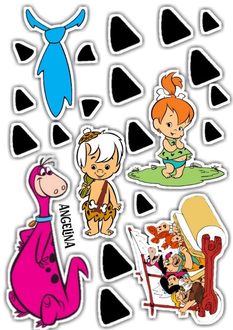 Bolo Do Superman, Pebbles And Bam Bam, Pebbles Flintstone, Baby Planner, Second Birthday Ideas, Birthday Party Theme Decorations, Edible Images, Character Names, Baby Shark