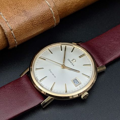 Omega Watch Vintage, Omega Geneve, Swiss Watch Brands, Omega Man, Omega Constellation, Vintage Omega, Vintage Watches For Men, Omega Speedmaster, Swiss Watches