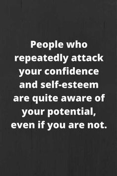 They are aware of your potential and feel threatened by you. Don't let it push you down, let it make you more aware of your own potential Sanna Ord, Inspirerende Ord, Motivation Positive, Motiverende Quotes, Funny Inspirational Quotes, Confidence Quotes, Gorillaz, Quotes Quotes, Quotes About Strength