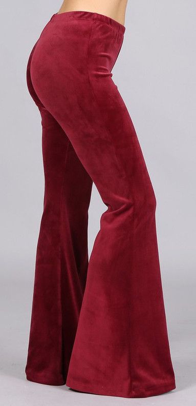 Hip Mountain Mama - Velvet Bells *Red* , $40.00 (https://www.hipmountainmama.com/velvet-bells-red/) Fit And Flare Pants, Velvet Bell Bottoms, Uzun Boy, Mountain Mama, Jewelry Hippie, Red 40, Hippie Clothes, Lightweight Pants, Bell Bottom Pants