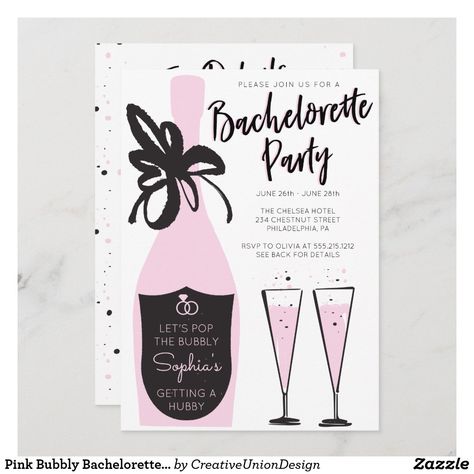 Wife Of The Party Bachelorette, Bachelorette Invites, Retro Champagne, Bachelorette Pool, Itinerary Invitation, Wife Of The Party, Party Itinerary, Bachelorette Weekend Itinerary, Bachelorette Party Weekend