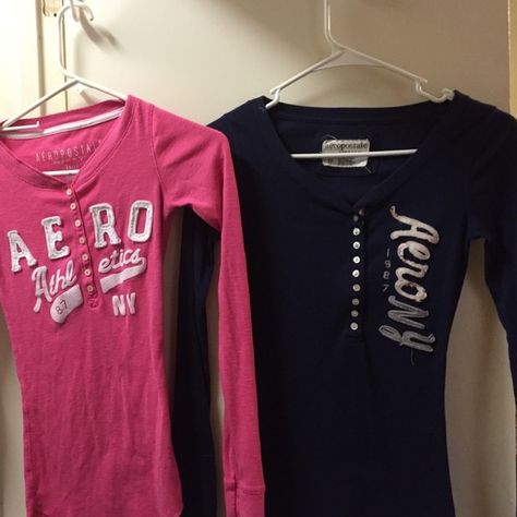 Long sleeve Aeropostale shirts Aeropostale Set, Aeropostale Outfits, Thrift Board, Country Jeans, Aeropostale Shirt, Nice Shirts, Wishlist Ideas, Aeropostale Shirts, Future Clothes