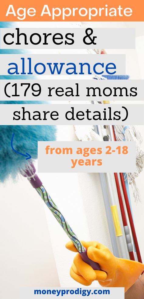 Age appropriate chores for kids (help with home management). Examples of chore list (by AGE) from 179 real mothers – I just love this! I’ve been wondering what are age appropriate chores for kids and teens (I’ve got a 5, 8, and 10 year old), and came across this article that details how do you get kids to do their chores, plus an actual list of what REAL moms are giving their kids to do. Children chores list, including HOW to choose chores for your own child. #choresforkids #chores #backtoschool Daily Chores By Age, Chore Chart Kids Age 8, Allowance By Age, Chore Chart For Kids Age 5, Chore List For Kids Age 10, Age Appropriate Chores For Kids Daily, Chores For 12 Year, Homemade Chore Charts For Kids, Chore Store For Kids