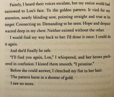 Page 240 (Book 3, Gods And Monsters) Monster Quotes, Diving Quotes, Gods And Monsters, Monster Book Of Monsters, Golden Pattern, Book Aesthetics, I Promise, Book Quotes, Finding Yourself