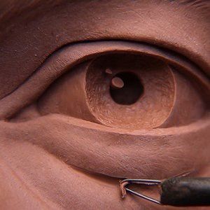 Sculpting Eyes, Art Doll Tutorial, Ceramic Eye, Wood Carving Faces, Sculpting Tutorials, Ceramic Sculpture Figurative, Anatomy Sculpture, Ceramic Art Sculpture, Sculpture Techniques