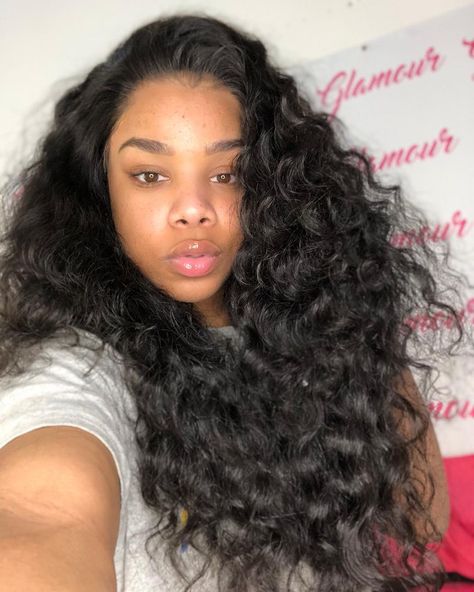 Wavy Sew In, Indian Wavy Hair, Curly Hair Sew In, Curly Sew In, Malaysian Curly Hair, Sew In Hairstyles, Quality Wigs, School Dance, School Dances