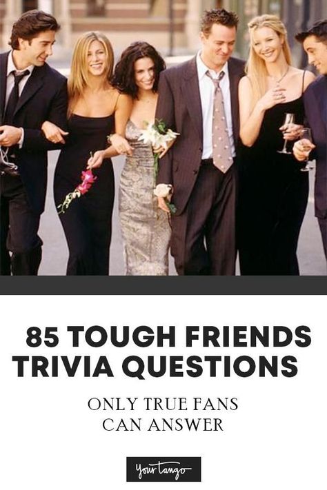 Friends Trivia Game, Friends Trivia Questions And Answers, Trivia Team Names Funny, Funny Trivia Questions, Friends Trivia, Lemongrass Spa, Monica And Chandler, Questions For Friends, Potluck Party