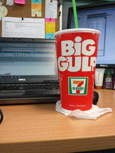 Big Gulp. Big Gulp Drink, Yummy Food, Drinks