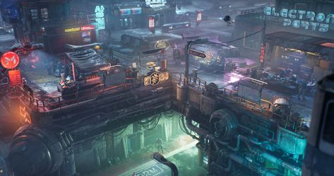 Cyberpunk Games, Arcology, Portuguese Brazil, The Ascent, Button Game, Xbox One Games, Survival Games, Best Graphics, Digital Publishing