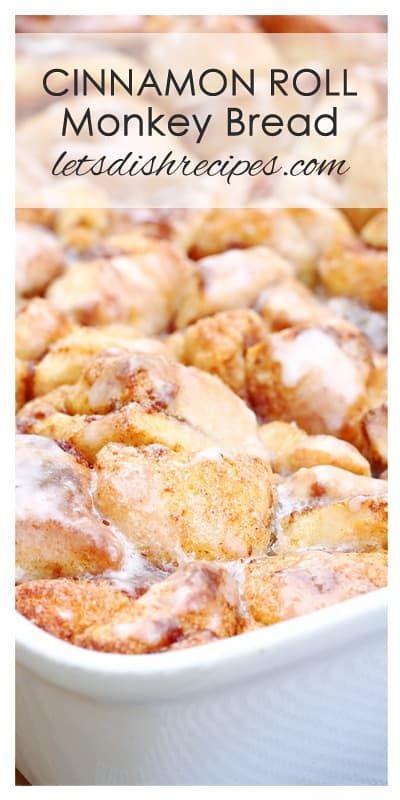 Monkey Bread No Bundt Pan, Pillsbury Monkey Bread, Sweet Breakfast Casserole, Cinnamon Roll Monkey Bread, Pillsbury Cinnamon Rolls, Breakfast Pizza Recipe, Cinnamon Roll Casserole, Baked Breakfast Recipes, Cinnamon Roll Dough