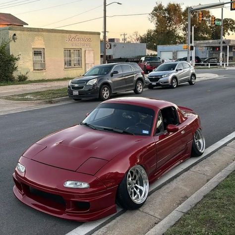 Slammed Miata, Miata Mods, Na Miata, Miata Car, Mx5 Nb, Mx5 Miata, Best Jdm Cars, Mazda Mx5 Miata, Miata Mx5