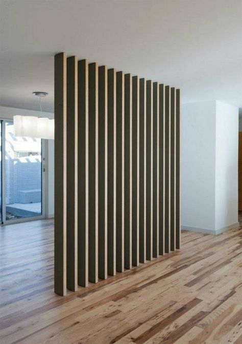 Great Designs From The Room Divider Made Of Wood! - Decor10 Small Bathroom Trends, Room Divider Ideas Diy, Temporary Room Dividers, Glass Room Divider, Wood Room Divider, Sliding Room Dividers, Decorative Room Dividers, Wooden Room Dividers, Living Room Divider