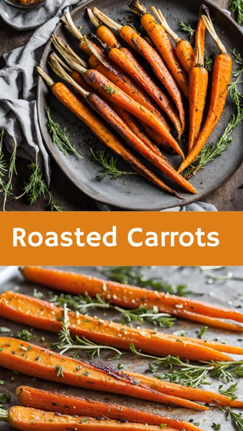 "Delight your taste buds with the irresistible flavors of Roasted Carrots! 🥕 Discover easy recipes and creative ideas for perfectly roasted carrots. Elevate your meals with this wholesome side dish. 😋🍽️ #RoastedCarrots #DeliciousRecipes #FoodInspiration" Carrots Oven, Comfort Recipes, Vegetable Medley, Healthier Food, Grilled Fish, Balsamic Glaze, Roasted Carrots, Root Vegetables, Roasted Potatoes