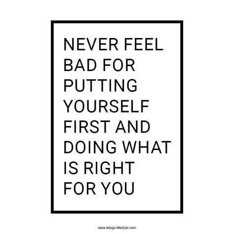 #quoteoftheday #Day49 Never feel bad for putting yourself first and  doing what is right for you. We have said it many times before, but you are the one that needs to take care of you. #quote  #inspiration #motivation Do What Feels Right For Your Soul, Put You First Quotes, I Care Quotes, Put Yourself First Quotes, Be Inspired Quotes, Fearless Quotes, Put Yourself First, Inspired Quotes, Outing Quotes