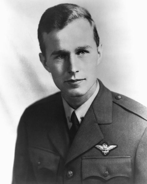 George H.W. Bush George Herbert, Navy Pilot, George H W Bush, Joining The Navy, Naval Aviator, History Magazine, George Bush, American Presidents, November 30